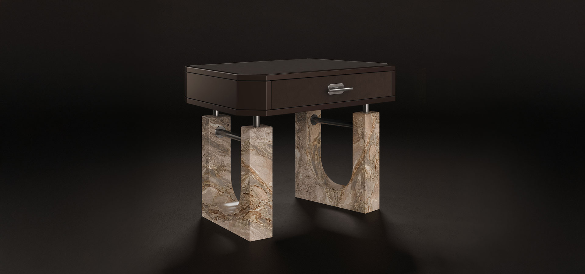 Lincoln Marble Nightstand