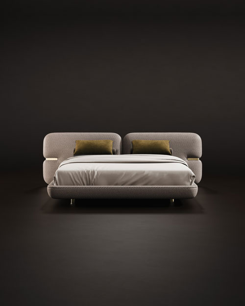 Newark Bed by Porus Studio