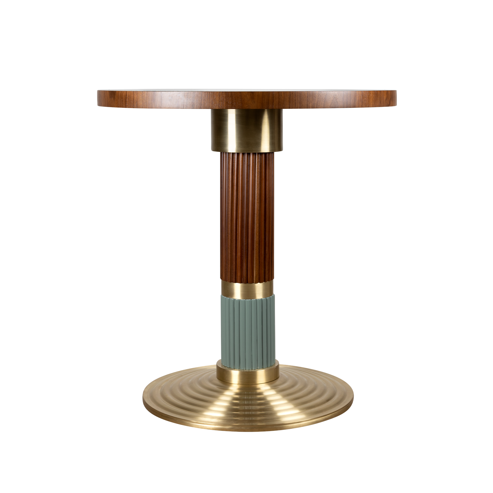 Queens Dining Table Structured in wood and features a Green Viana marble tabletop Queens Dining Table Structured in wood and features a Green Viana marble tabletop