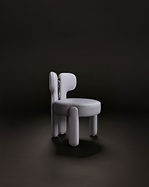 Idaho Dining Chair by Porus Studio