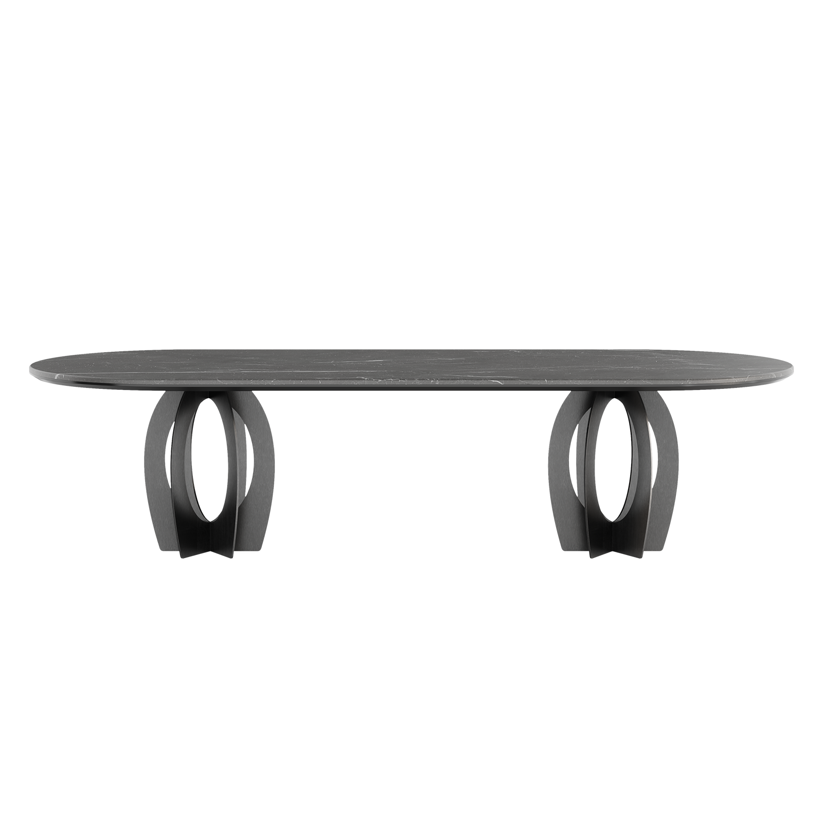 Boulder Oval Marble Dining Table Boulder Oval Marble Dining Table