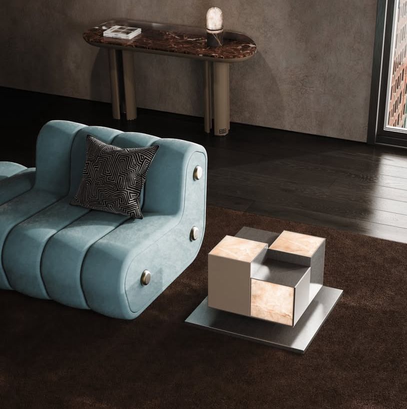 Hudson-Side-Table-By-Porus-Studio-Kelly-Wearstler- Hudson Side Table By Porus Studio Kelly Wearstler