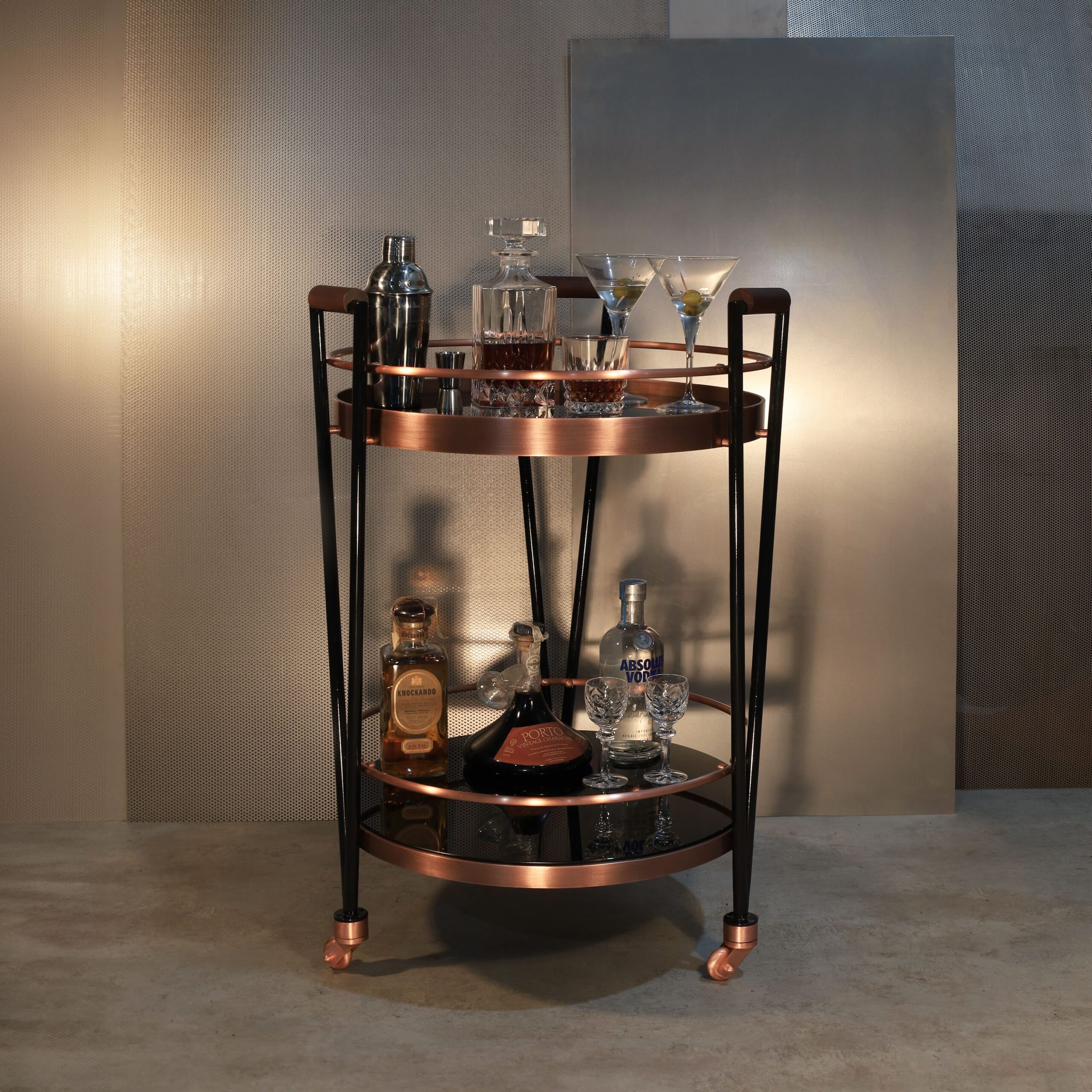 Crossroads-bar-cart-set-by-porus-studio-decor-trends Crossroads Bar Cart Set By Porus Studio Decor Trends