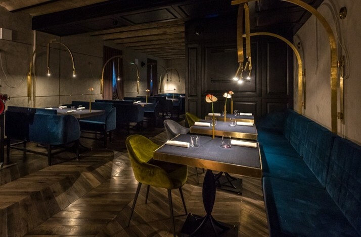 all-oro-roma-1-restaurant-interiors- All'Oro Restaurant Restaurant Interiors