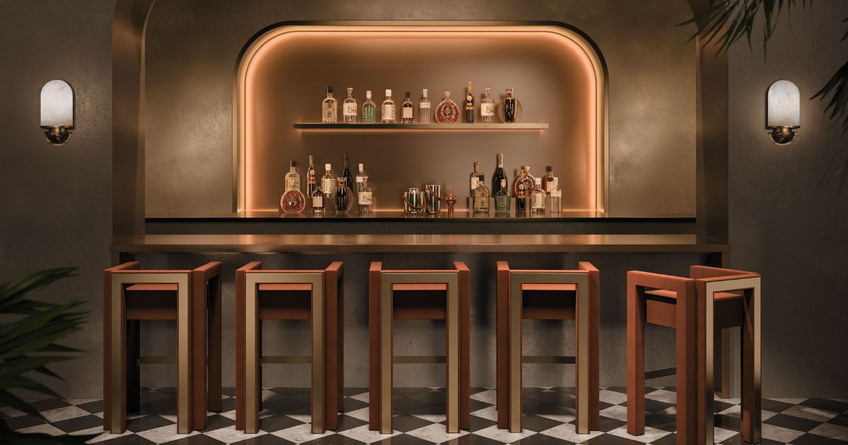 Mirage Bar Chair By Porus Studio Decor Trends