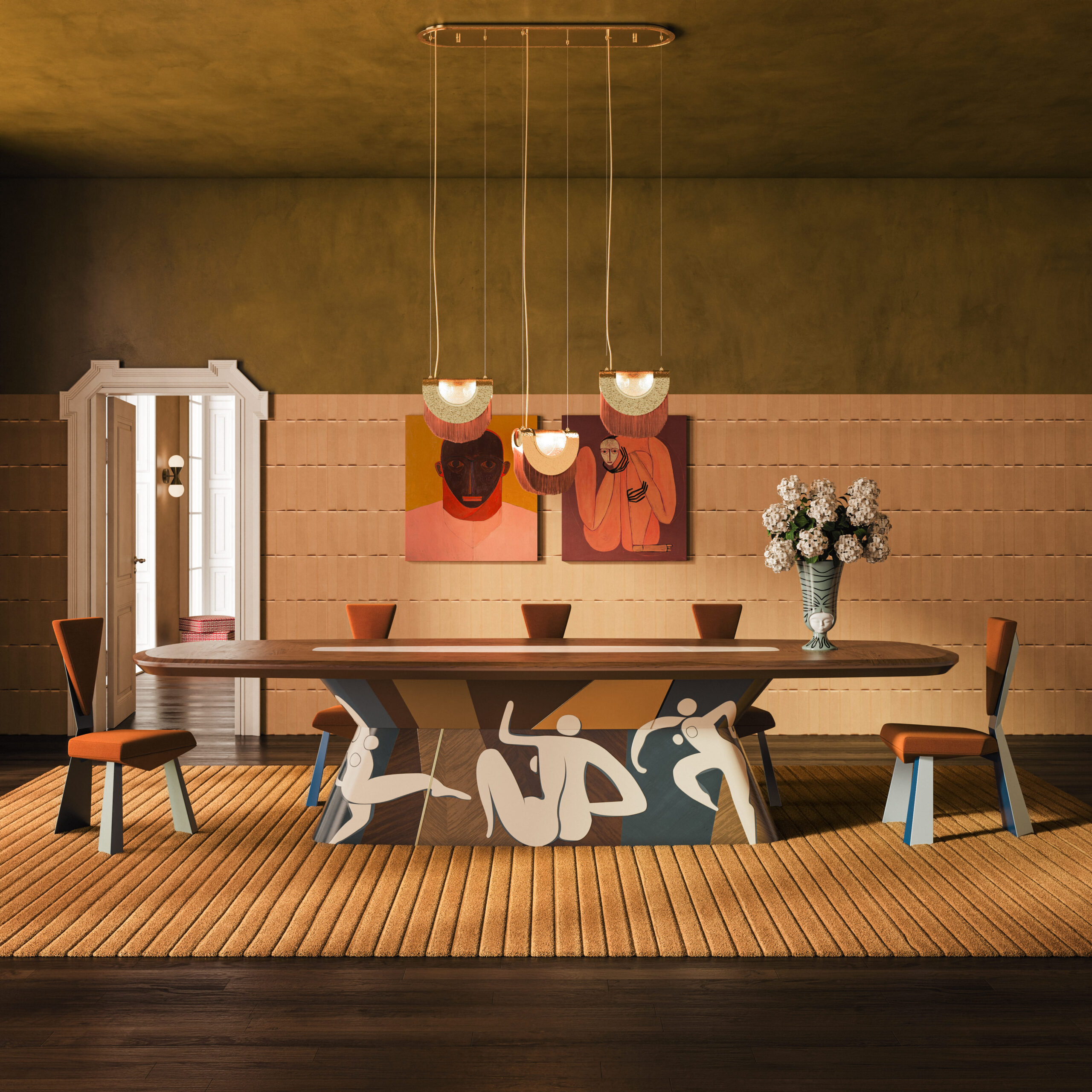 la-danse-dining-table-by-malabar-deco-trends La danse Dining Table By Malabar Decor Trends