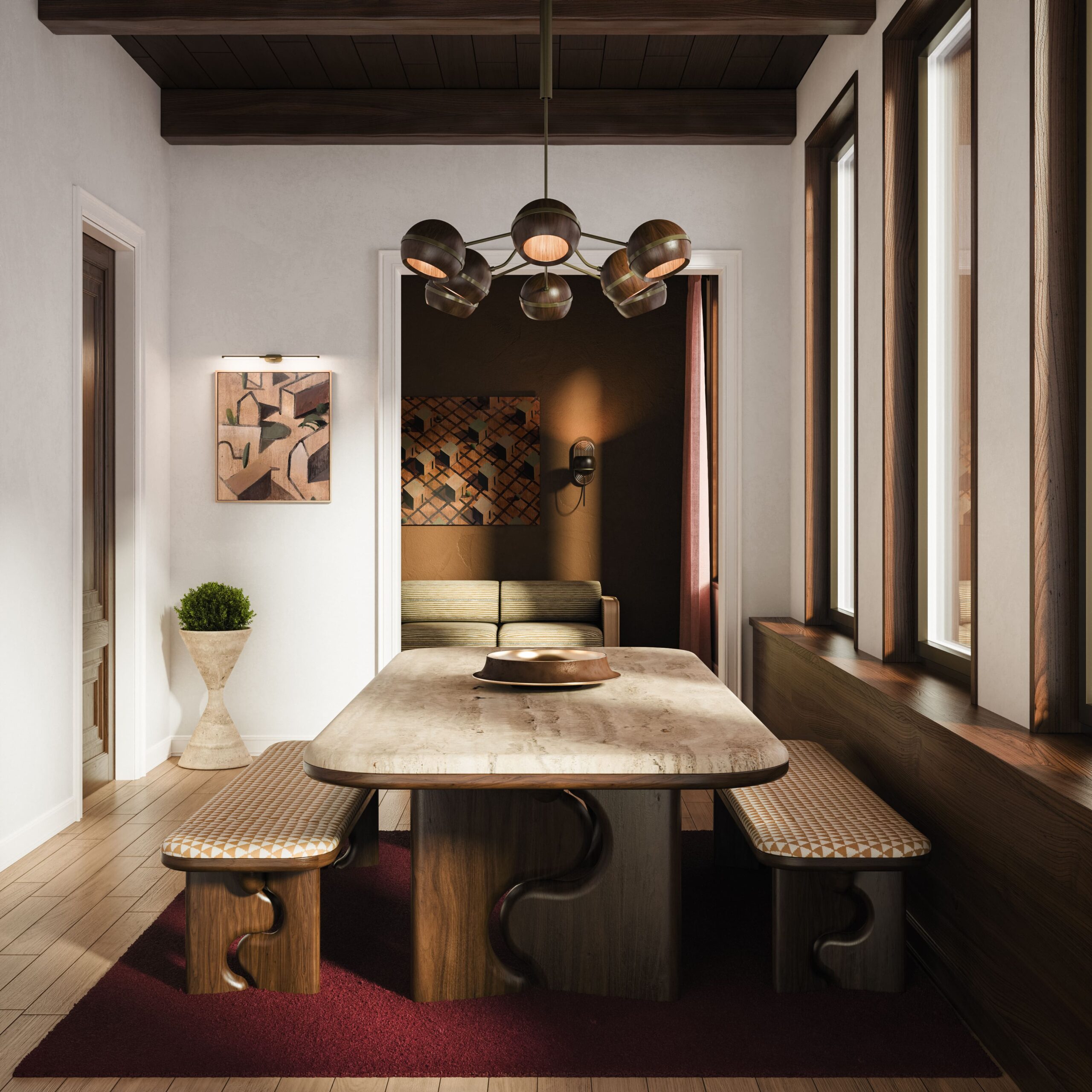 portman-dining-set-by-wood-tailors-club-decor-trends Portman Dining Table By Wood Tailors Club Decor Trends