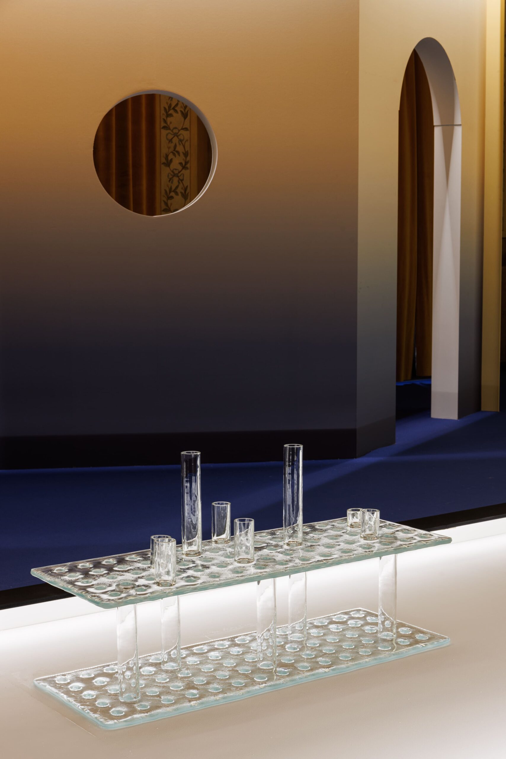 wonderGlass-optô-coffee-table-at-milan-design-week-by-vincent-van-duysen- Optô Table for WonderGlass By Vincent Van Duysen