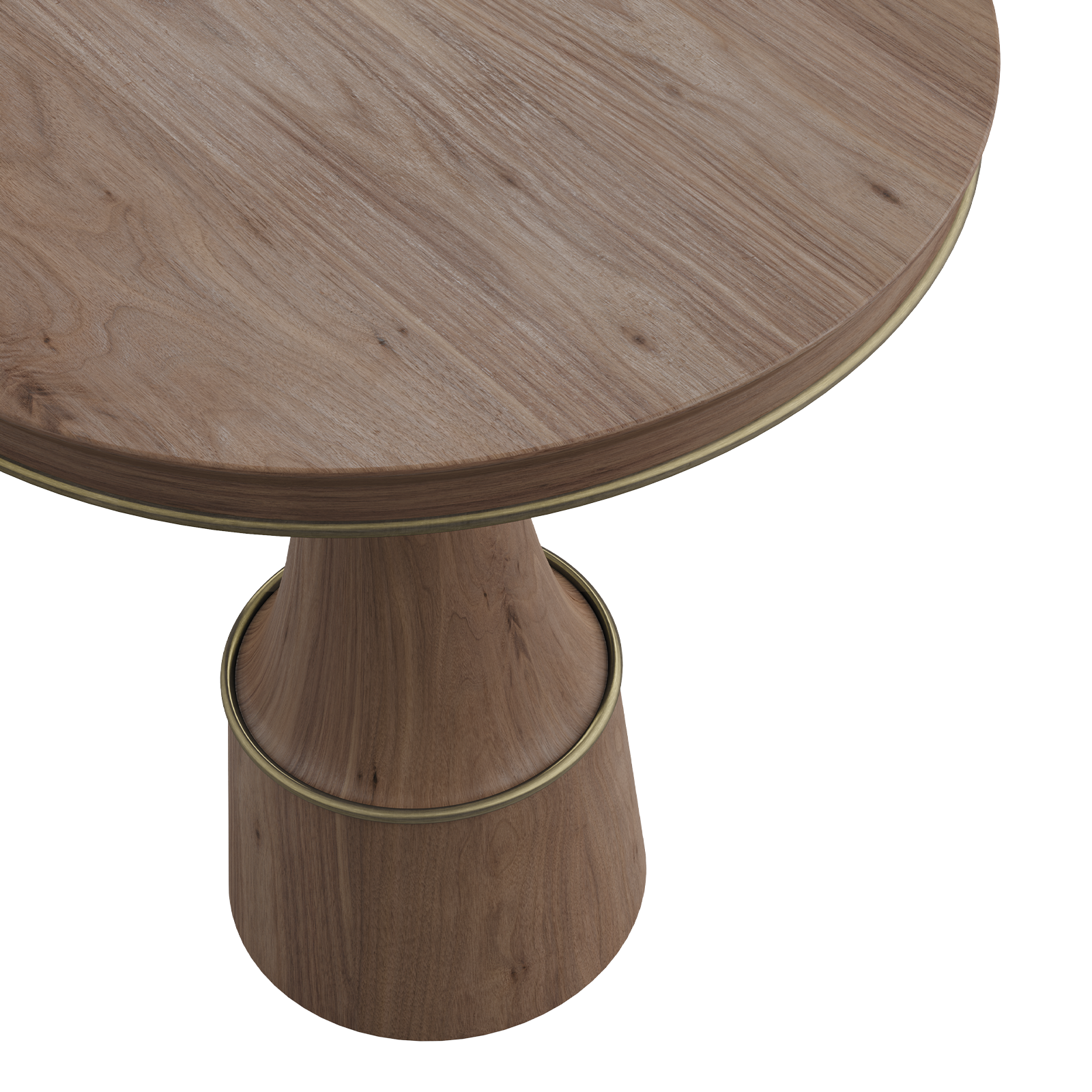 Buck II Dining Table top view Buck II Dining Table top view