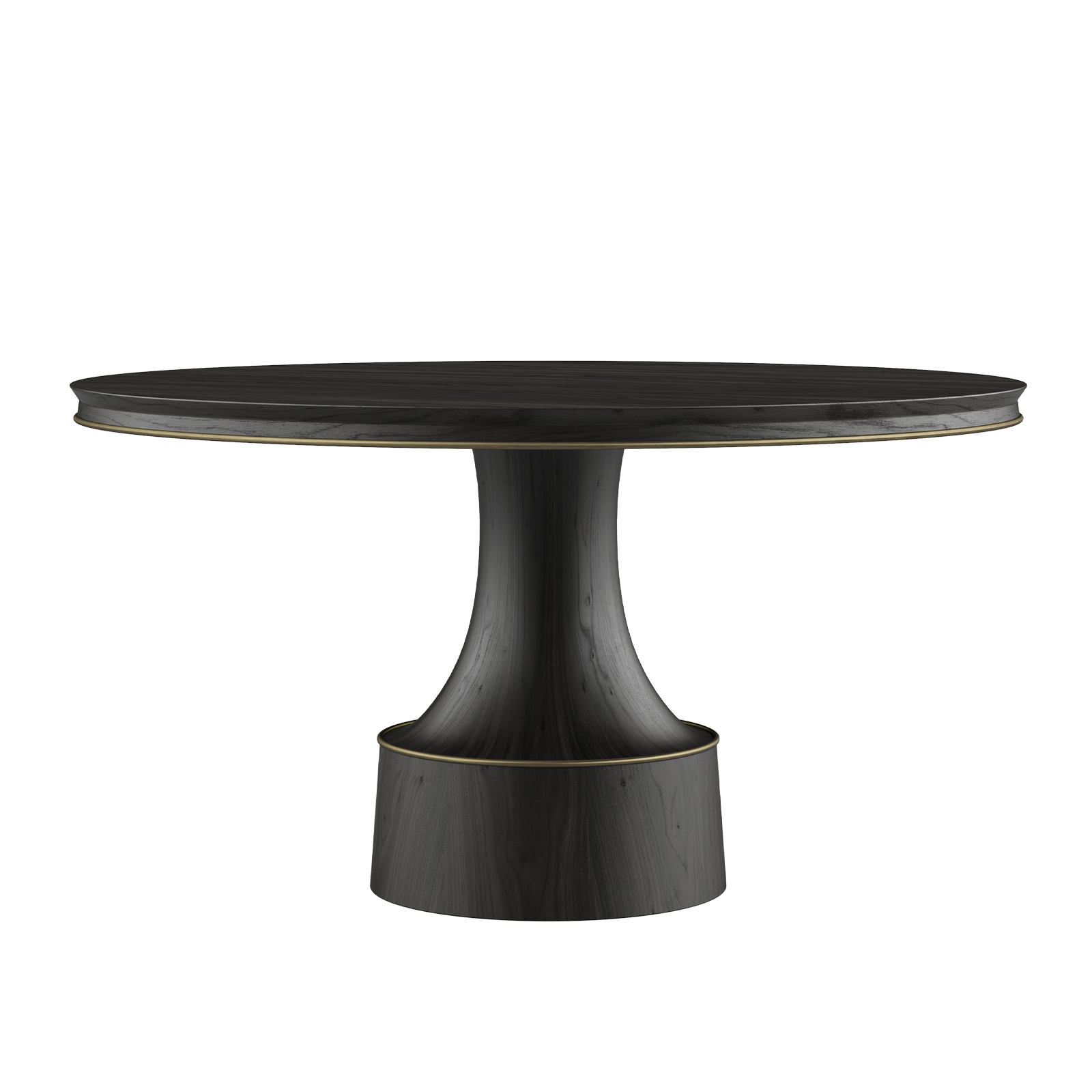 Buck Dining Table in dark finishes Buck Dining Table in dark finishes