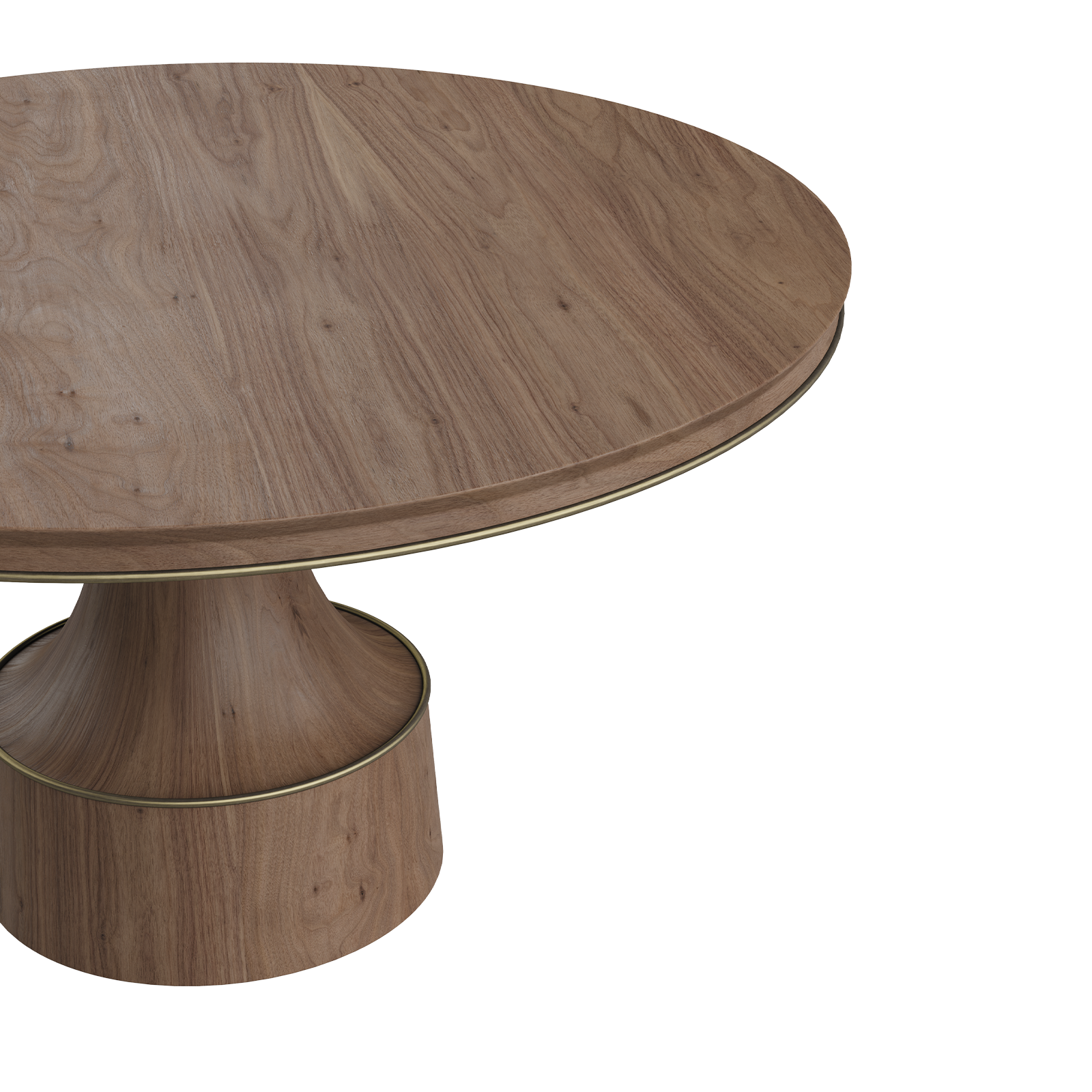 Buck Dining Table top view Buck Dining Table top view