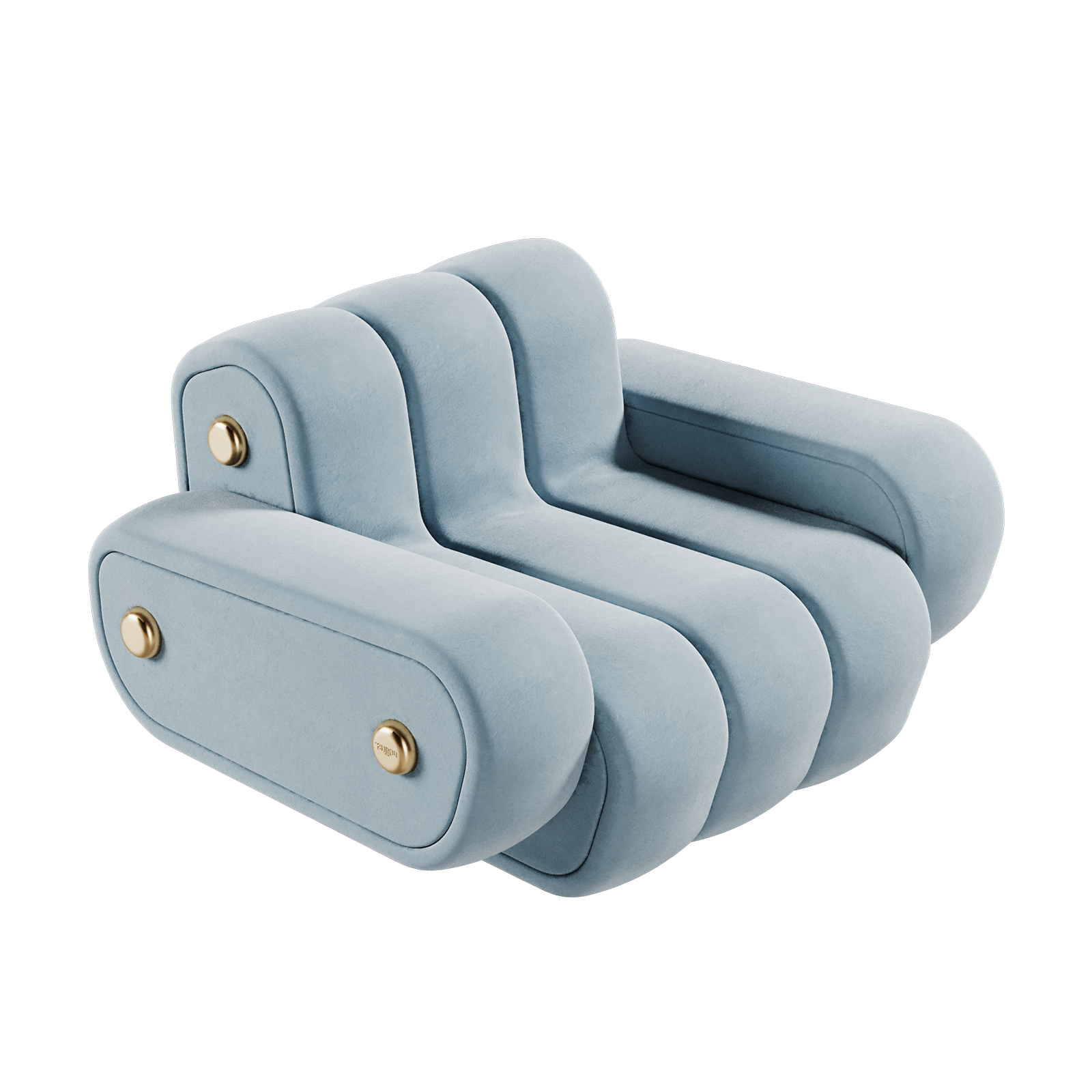 Dakota Armchair human view Dakota Armchair human view