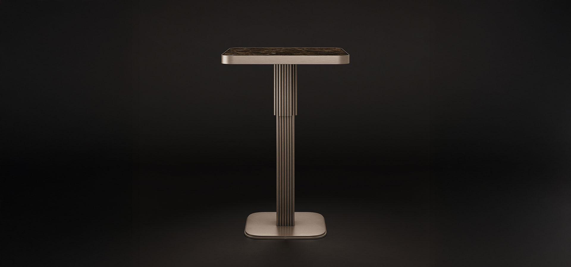 Staten Bar Table Staten Bar Table side view