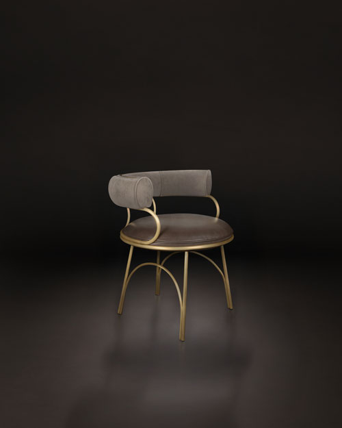 Austin Dining Chair by Porus Studio