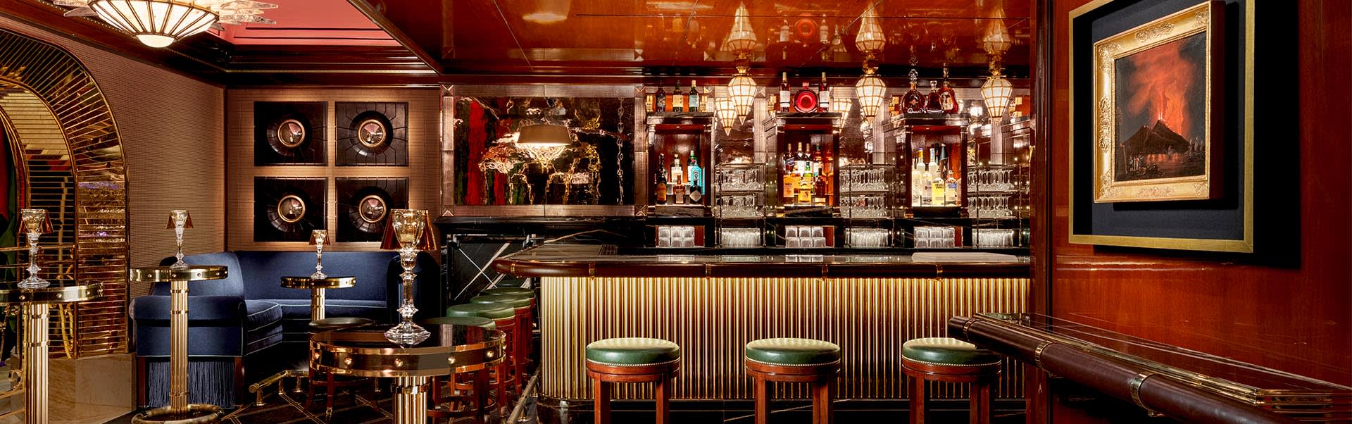 The Baccarat Bar at Wynn Hotel - Las Vegas, Nevada, USA