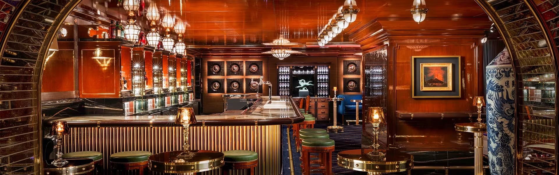 The Baccarat Bar at Wynn Hotel - Las Vegas, Nevada, USA