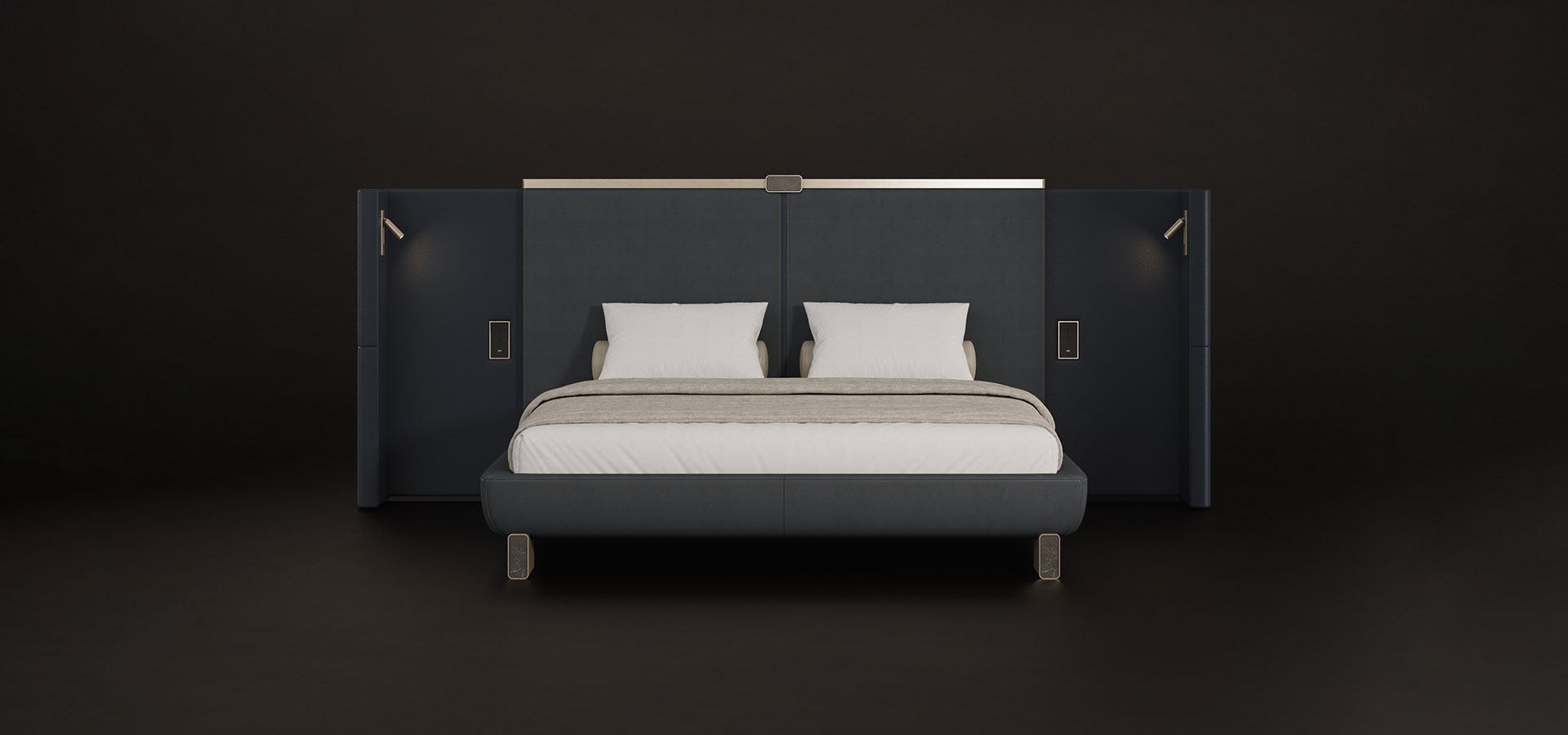 Broadway Bed by Porus Studio