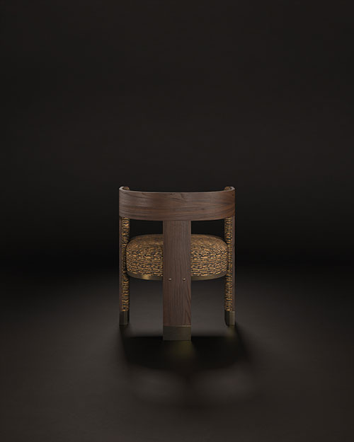 Brooklyn Dining Chair by Porus Studio