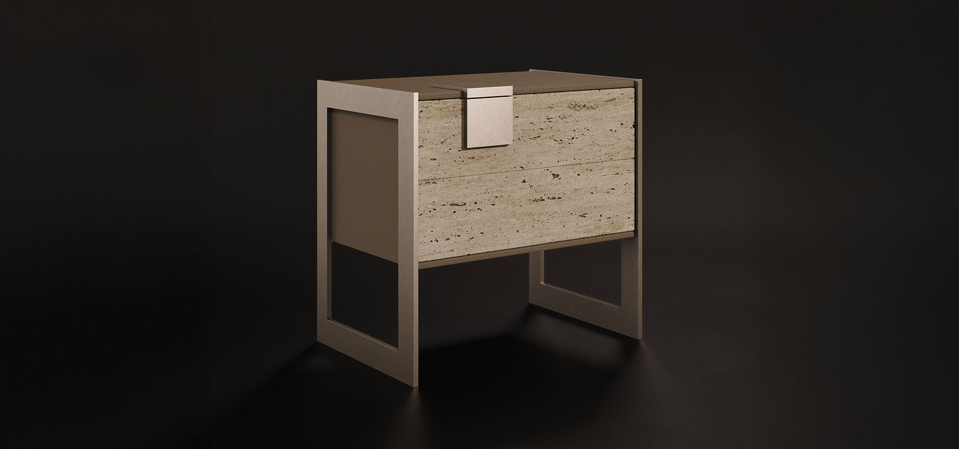 Coloma Nightstand by Porus Studio
