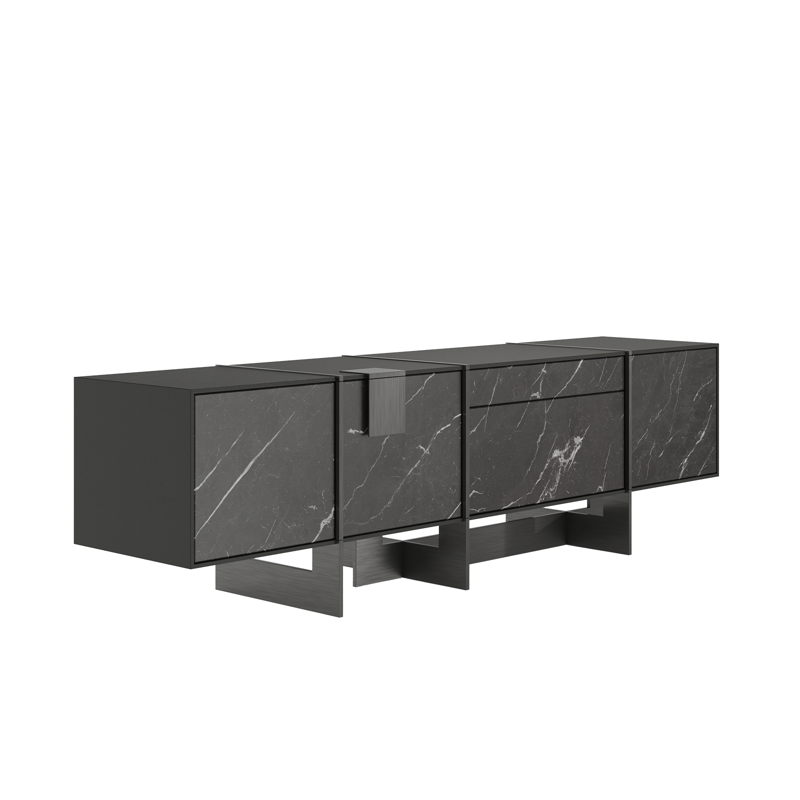 Coloma tv unit side view Coloma tv unit side view