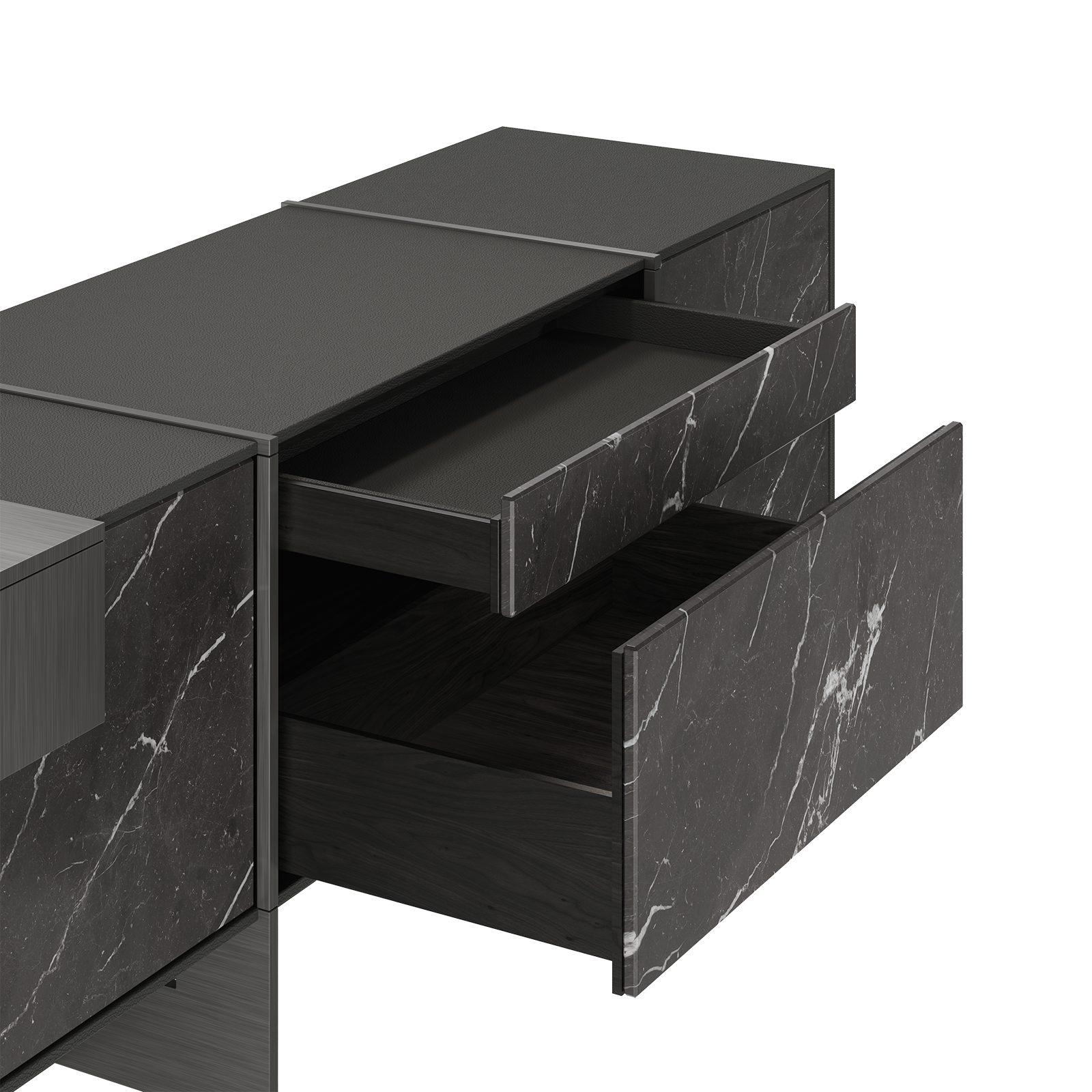 Coloma tv unit drawers detail Coloma tv unit drawers detail