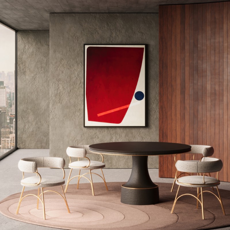 The commanding Buck Dining Table