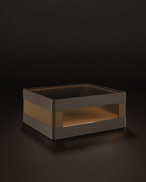 Creek II Side Table by Porus Studio