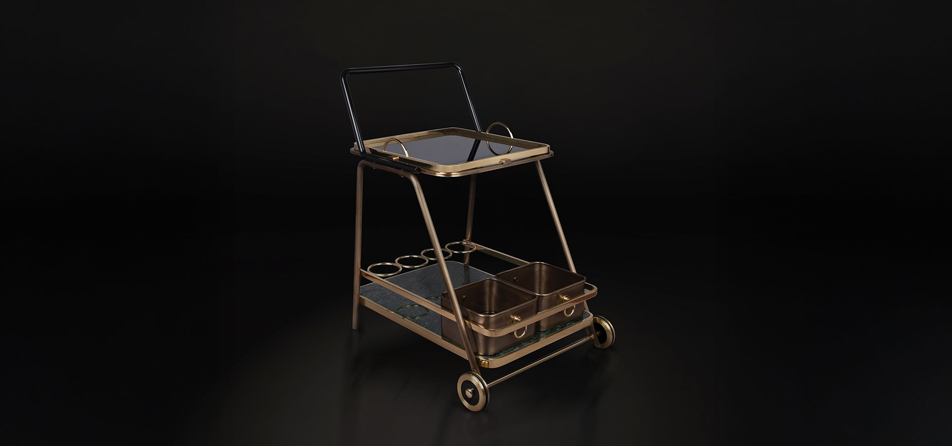 Decatur Bar Cart Decatur Bar Cart