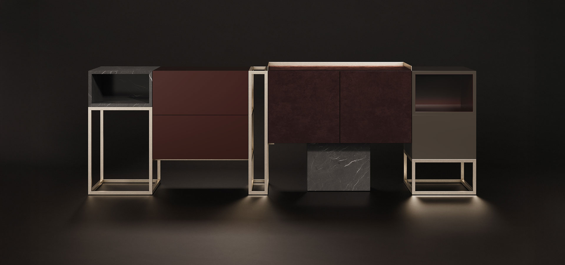 Detroit Sideboard full view Detroit Sideboard full view