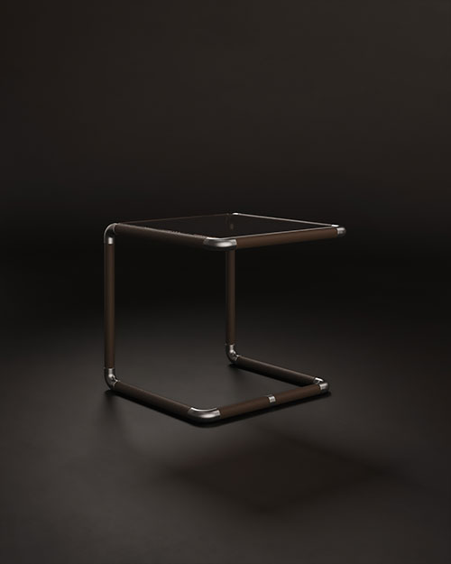 Dickson side table by Porus Studio
