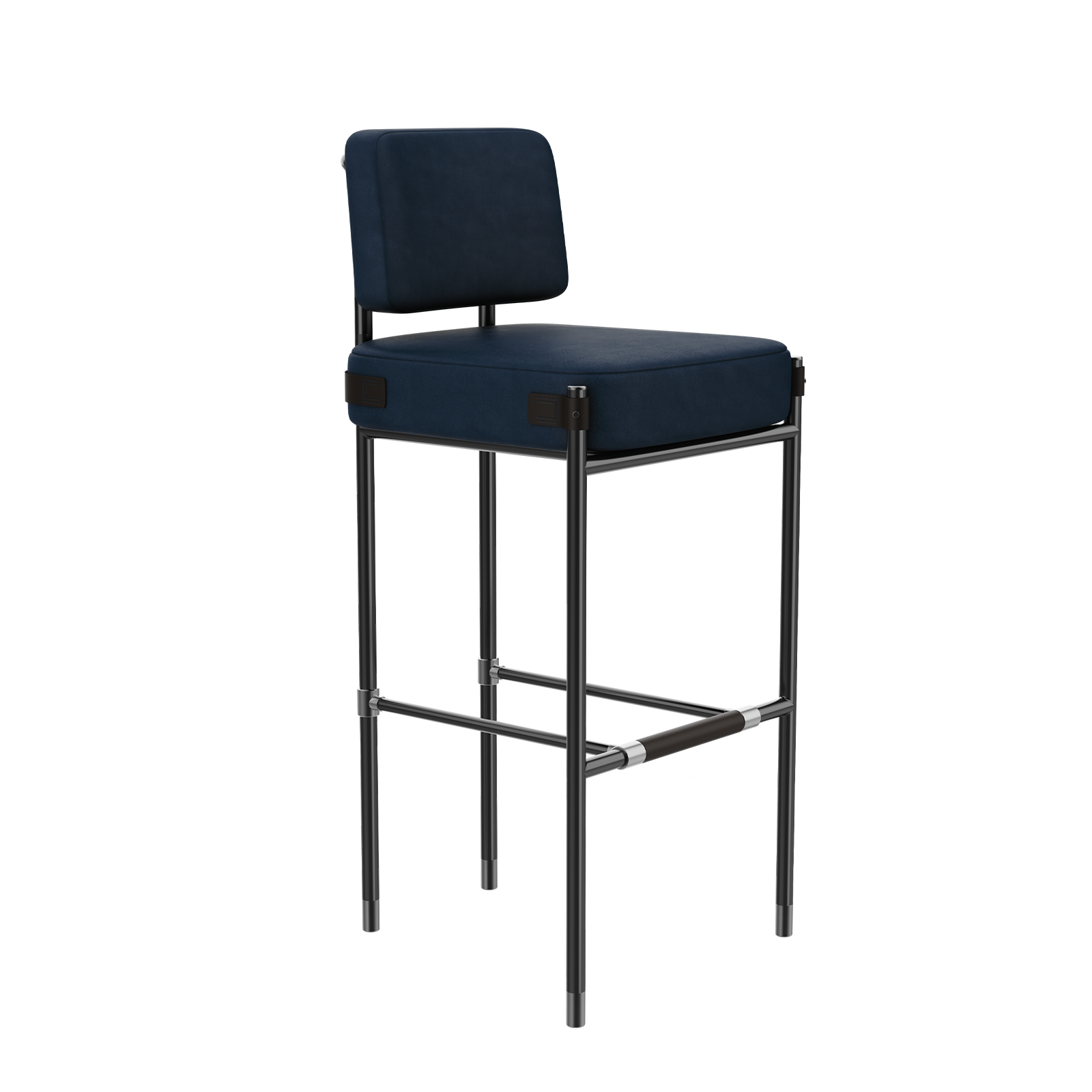 Fulton Bar Chair corner front view Fulton Bar Chair corner front view