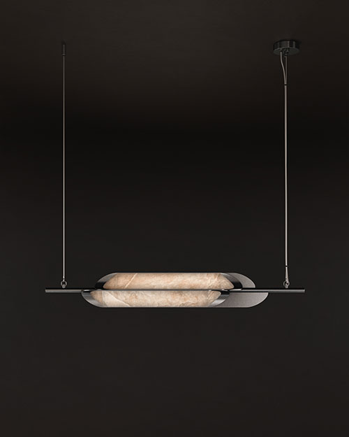 Glacier II Pendant Lamp by Porus Studio