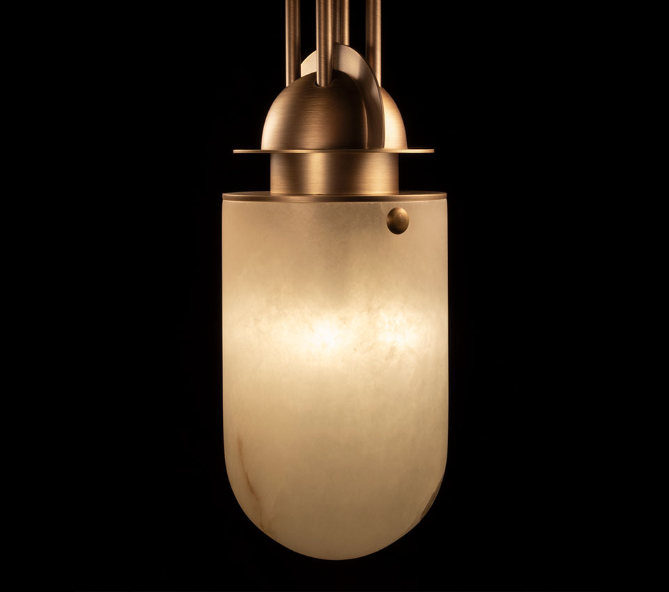 russel alabaster lamp