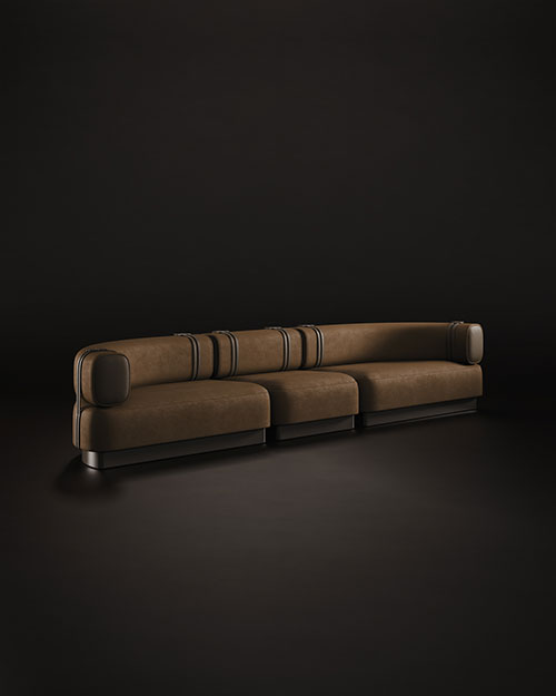 Sedonna Sofa by Porus Studio