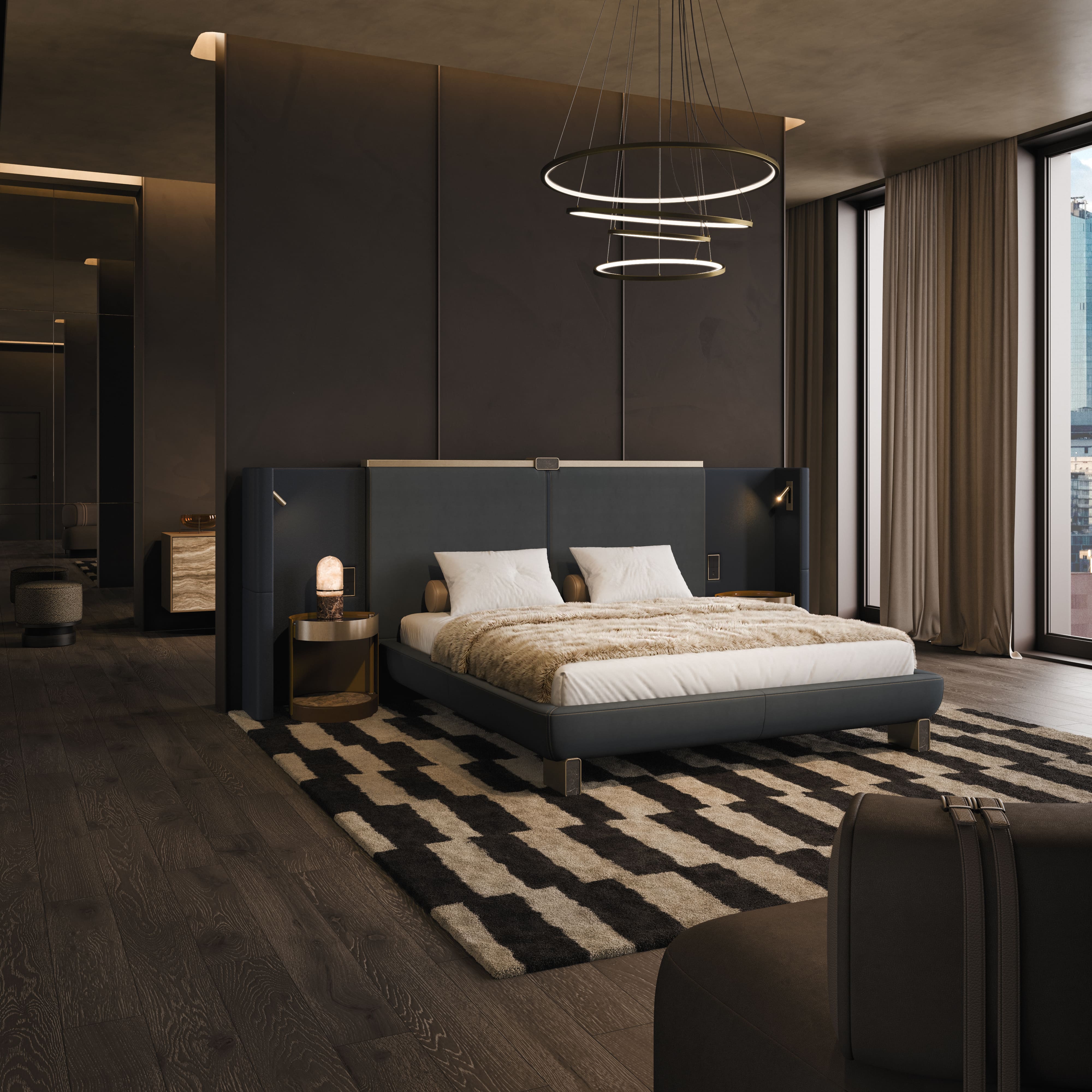 Luminous Broadway Bed