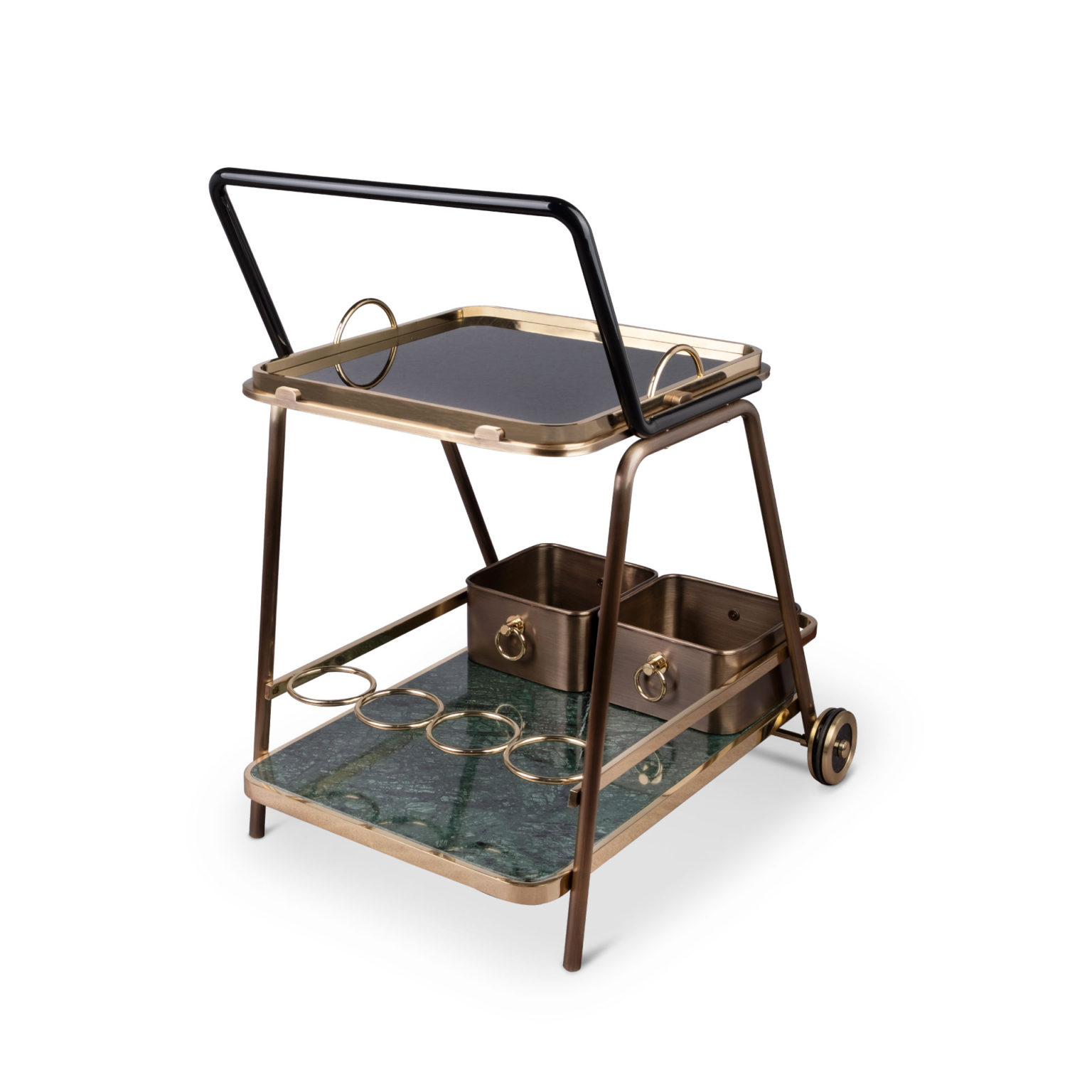 Decatur Bar Cart by Porus Studio Bold Modern Furniture