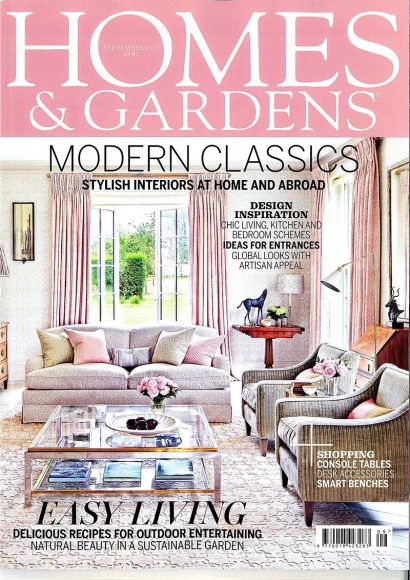 Homes gardens sept 2017 cover
