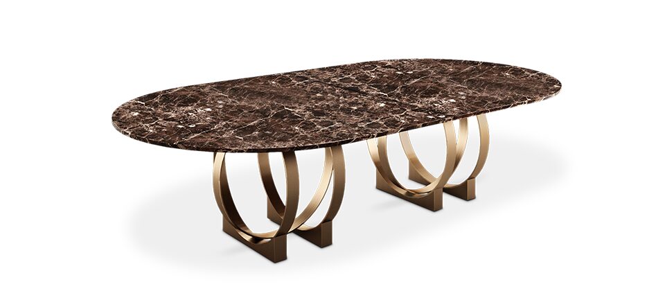 Boulder dining table