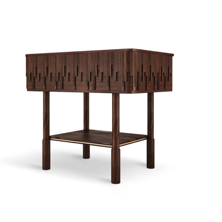Campbell nightstand by wood tailors club