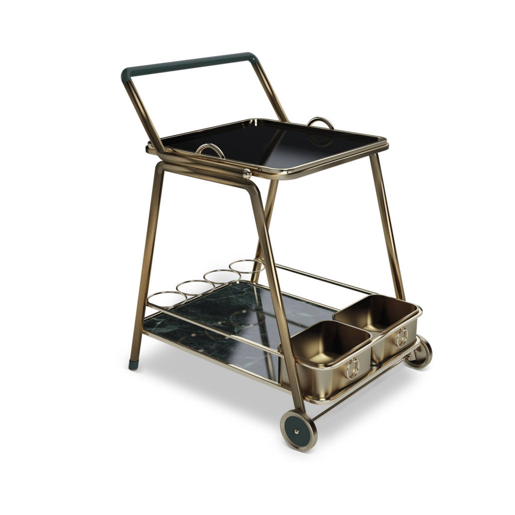 Decatur Bar Cart by Porus Studio Modern & Contemporary Furniture