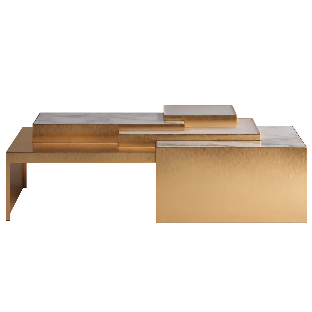 Square center table