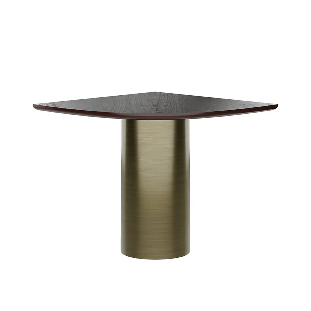 Vermont curved dining table