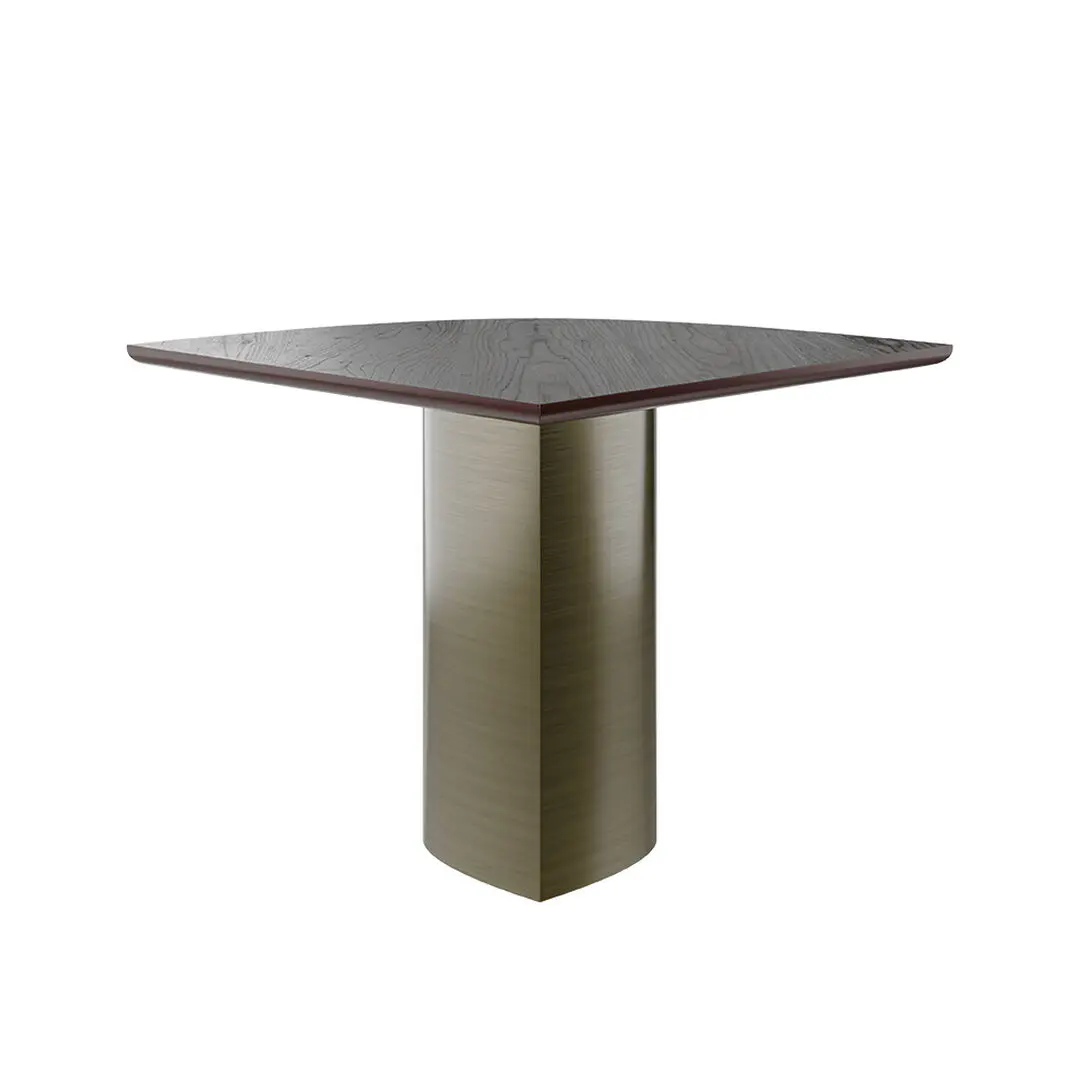 Vermont curved dining table